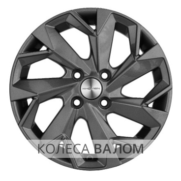 Khomen Wheels KHW1402(Granta/Datsun) 5.5x14 4x98 ET35 58.5 Gray